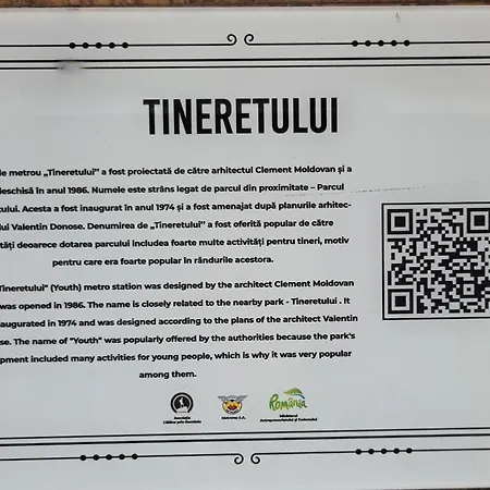 Thomas' Place -100m Parc Si Metrou Tineretului