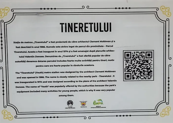 Thomas' Place -100m Parc Si Metrou Tineretului